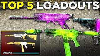 TOP 5 META SMG LOADOUTS in SEASON 5 👑 Warzone 3 Best Class Setups  MW3 [upl. by Roley]