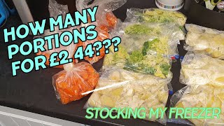 How Many Meals Worth of Veg Did I Stock up for £244 [upl. by Eilesor]