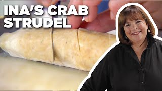 Ina Gartens Crab Strudel  Barefoot Contessa  Food Network [upl. by Reggy570]