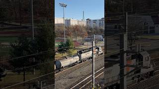 NJ Transit GP402B 4204 Aqua Train njtransit railway train nj newjersey fyp diesel railfans [upl. by Maillij863]