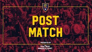 2019 RSL Postgame Reaction Freddy Juarez [upl. by Lennard]