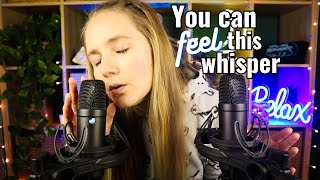 ASMR 200 Sensitive Whisper You Can FEEL in Your Ears [upl. by Larrad127]