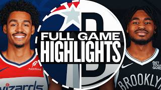 WIZARDS at NETS  NBA PRESEASON FULL GAME HIGHLIGHTS  October 14 2024 [upl. by Hanson]