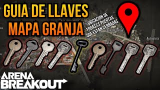 Guia de llaves LA GRANJA 🔑arena breakout [upl. by Chapen40]