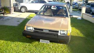 1985 Toyota Tercel 1003352MOV [upl. by Byler181]