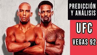 UFC Vegas 92  Predicciones Cartelera Completa [upl. by Apollo]