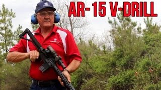 AR15 quotVDrillquot with fastest shooter EVER Jerry Miculek Shoot Fast excerpt [upl. by Jared309]