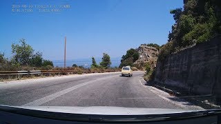 Driving from Thessaloniki to Sarti Sithonia 2019 [upl. by Talanian902]