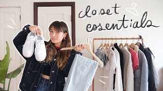 the ultimate guide to closet essentials [upl. by Eecal]