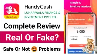 handy cash loan app 2024  handy cash loan app real or fake [upl. by Yrennalf]