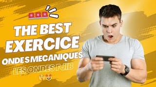 🚨 2EME ANNEE BAC 🚨  EXERCICE TRES REMARQUABLE 🤫 ONDES MECANIQUES 👌 CLIC ON 😬 [upl. by Lampert]