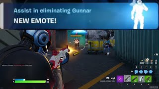 Assist in eliminating Gunnar  Fortnite [upl. by Olivia29]