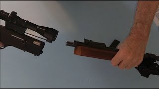 Gevarm 22 lr E1 take down Vintage semiauto Made in France [upl. by Zarla]