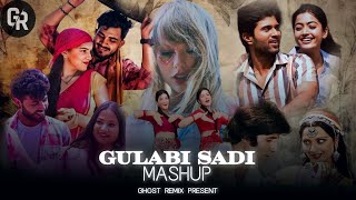 Gulabi Sadi Mashup By Ghost Remix  Sanju Rathod  Hindi x Marathi x English x Telugu [upl. by Kling]