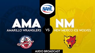 Amarillo Wranglers  New Mexico Ice Wolves 111123  AUDIO BROADCAST [upl. by Ecilahs945]