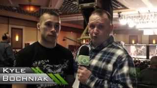 Post Fight Interview with Kyle Bochniak at CES MMA XXVIII [upl. by Atiuqrehs831]