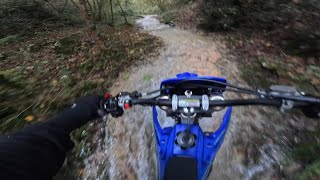 Enduro solitario nel torrente🌳 Yz 125 [upl. by Katya]