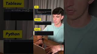 SQL vs Tableau vs Python  Calculate Moving Average [upl. by Anoirtac]