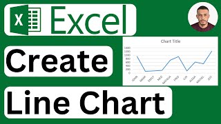 How to Create a Line Chart in Excel  Easy to Follow [upl. by Somar]