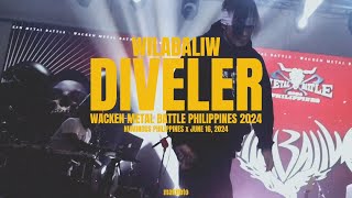 Wilabaliw  Diveler Live at Wacken Metal Battle Philippines 2024 [upl. by Isabelle]