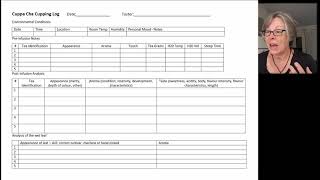 How to write a tea tasting log with a Master Guide [upl. by Paz216]