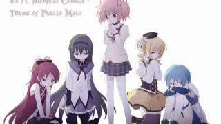 ｢ice ft NicoNico Chorus｣  Theme of Puella Magi  Vocal【Puella Magi Madoka☆Magica】 [upl. by Nirehtac853]