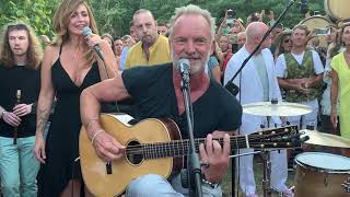 Sting  every breath you take  live 2019 [upl. by Yelik]