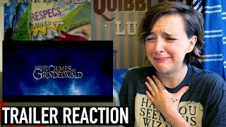 Fantastic Beasts The Crimes of Grindelwald Official ComicCon Trailer Reaction [upl. by Eisinger]