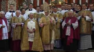 Pontifical Mass in the Extraordinary Form of The Roman Rite celebreted by Msgr Grzegorz Balcerek [upl. by Audwen]