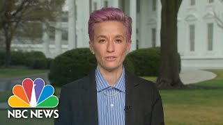 Megan Rapinoe Speaks Out About Gender Discrimination Equal Pay  NBC Nightly News [upl. by Iohk]