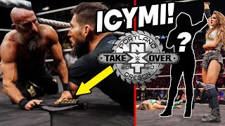 MAJOR HEEL TURN NXT Debut amp Title Change WWE NXT TakeOver Portland ICYMI  WrestleTalk [upl. by Fontes]