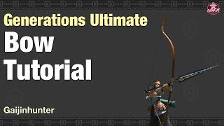 MHGU Bow Tutorial [upl. by Marietta]