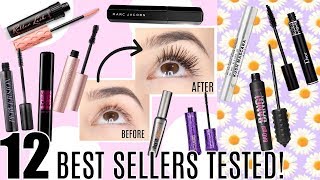 SEPHORA BEST SELLERS MASCARAS TESTED  Best amp Worst  Reviews  Close Ups [upl. by Yoral]