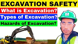 Excavation Safety  What is Excavation  Types of Excavation  Excavation Hazard amp Safety [upl. by Ecirtram259]