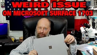 Microsoft Surface Book 1 Model 1703 Weird Issue [upl. by Chicky767]