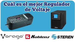 Cuál es el mejor Regulador de Voltaje ⚡ Regulador de Voltaje para Pantallas Protectores de Voltaje [upl. by Anytsyrk]