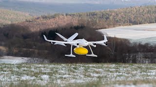 Vodafone’s drone project expands to medicine delivery in Germany [upl. by Aryamo165]