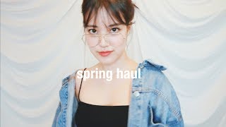 Spring TryOn Haul 2018 [upl. by Snehpets106]