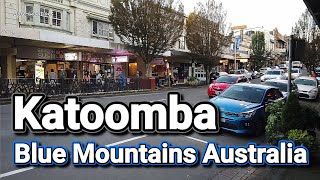 Katoomba Town Centre  Blue Mountains NSW Australia  Night Walking Tour [upl. by Putscher]