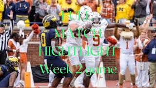 Michigan football vs Texas score today Live updates highlights from Week 2 game nfl sports [upl. by Rosalind]