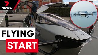 Flying cars could be landing in Australia by the end of the decade  7NEWS [upl. by Notlit440]