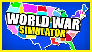 I Simulated the USA in a World War Simulator [upl. by Zanas]