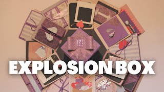 Explosion Box  Scrapbook Ideas [upl. by Iveel571]