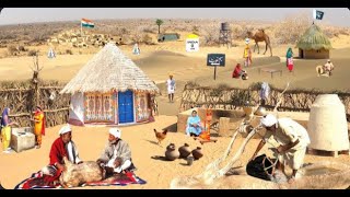 Great Desert Village Life Pakistan Near Border  Ancient Culture  Village Food  Stunning Pakistan [upl. by Lad]