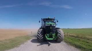 Chapman Agriculture Muck Spreading 201718 [upl. by Ethelind]