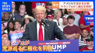 大統領選で“分断”進むアメリカ 「究極の分断」オレゴン州では“州境を変えよう”という運動も “二極化”巧みに利用するトランプ氏｜TBS NEWS DIG [upl. by Mathis392]