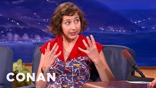 Kristen Schaal Has Very Intense Crushes  CONAN on TBS [upl. by Kcirdorb247]