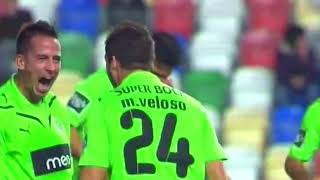 Leiria  1 x Sporting  2 de 20092010 Taça Liga [upl. by Bartholomew]