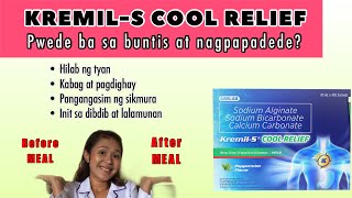 KREMIL S COOL RELIEF HOW TO TAKE Gamot sa hyperacidity acid reflux at heartburn  SIMPLY SHEVY [upl. by Htebaile660]