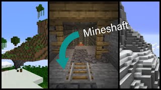 FINDING THE COOLEST MINECRAFT SEEDS part 2 [upl. by Endys]